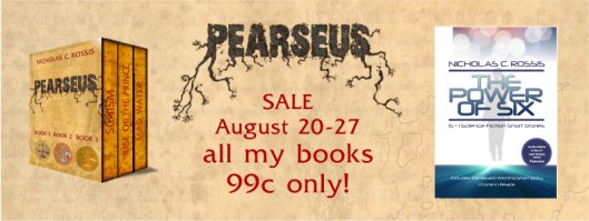 All of Nicholas C. Rossis books on sale, August 20-27
